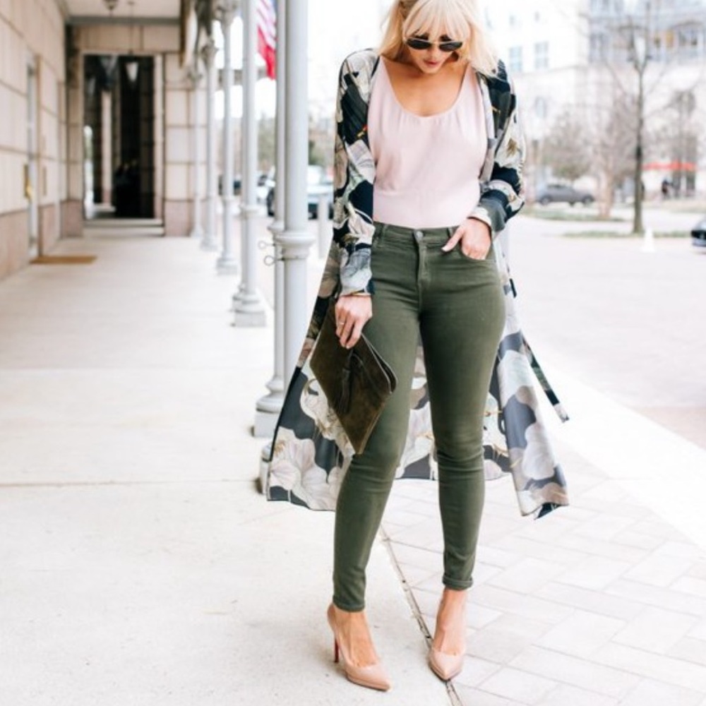 New L’Agence Margot Skinny Jean in Picholine